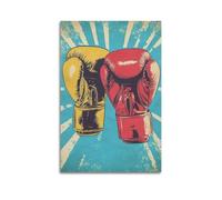 XGKJDS Exquisite Modern Family Canvas Wall Art Picture Print Photo Album-Pop Art Boxing Gloves Poster for Sports Enthusiasts 20x30inch(50x75cm)