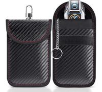 XGLDRZ 2 Pouch for Car Keys for Lexus RX450H RX 450H RX450 RX 450 2007-2023 2024, Anti-Theft RFID Key Fob Protection Bag Car Key Signal Blocking Pouch Keyless Entry Car Keys Case