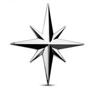 XGLDRZ 2Pcs Metal Emblem for Honda HR-V 2021, Car Fender Side Wing Badge Tailgate Decal Personalized Automotive Exterior Decoration,Silver