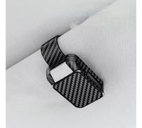 XGLDRZ Car Sunglasses Holder for MG Mulan | ab 2022, Carbon Fiber Sun Visor Glasses Clip Multi-Functional Ticket Card Clip Organizer resistant Black