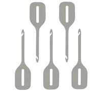 XGNG 1 Box 20PCS Iron Sheet Hook Threader Serger Seam Hook Thread Puller Special for Mini Sewing Tool Kit for Ending Stitches Catching Bobbins