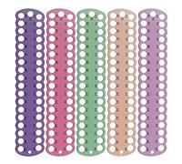 XGNG 6PCS Embroidery Floss Organizer Thread Organizer Embroidery Floss Organizer Plastic Floss Bobbin Cross Thread Holder Storage Tool