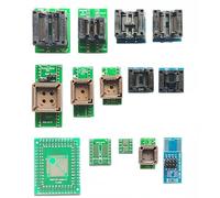 XGOIENZI 14pcs SOP scoket MCU Test Socket Programming Adapter IC Chip avr Programmer for Programmer Xgecu T48 T56 TL866ii Plus RT809H RT809F EZP Universal Pro
