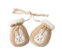 XGOPTS Baby Gloves Mittens Winter Thick Warm Lining Mittens Winter Cotton Blend Anti Scratch Gloves For Kids Boys Girls Toddlers Newborn Rabbit Feature(9-18 Months)