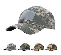 XGOPTS Camouflage Hat Baseball Cap Multicolor Tactical Hat Unisex Sun Protection Army Hat Sports Sun Hat for Outdoor Hiking Paintball Climb Shooting Fishing Army Training (ACU - Camouflage)