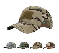 XGOPTS Camouflage Hat Baseball Cap Multicolor Tactical Hat Unisex Sun Protection Army Hat Sports Sun Hat for Outdoor Hiking Paintball Climb Shooting Fishing Army Training (CP - Camouflage)