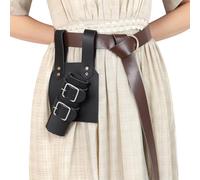 XGOPTS Medieval Leather Dagger Frog Renaissance Knight Sword Holster Rapier Sword Belt Frog Leather Dagger Pirate Sword Holster Halloween Warrior Pirate Cosplay LARP Waist Sheath Scabbard Frog Holder
