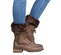 XGOPTS Woman Boot Topper Cuffs Fur Cuffs Socks Crochet Knitted Short Boot Topper Stretch Leg Warmer Boot Socks for Winter