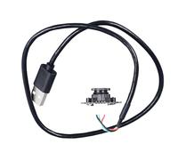 XGOUGUAAU 2MP Camera Module, USB Wired Camera with Manual Focus and Built - in Analog Microphone, 72 Degree No Distortion Field of View for Laptop and All - in - One PC
