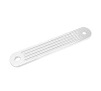XGOUGUAAU Aluminum Transom Support Plate, Outboard Motor Transom Support Plate, 12in x 2in 3/8in Thick for Lower Bolt Holes, Marine Grade with Pre Drilled Holes for Boats Post 1986