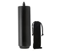 XGOUGUAAU Billiard Pool Cue Extension, Aluminum Alloy Pool Cue Stick Extender, Practice Training Tool with Storage Bag, Durable and Lightweight Billiard Accessory for Professional Players an (4 Inch)