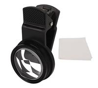 XGOUGUAAU Four Sided Ghosting Filter Lens, Clip On Phone Camera Lens, External Special Effects Photography Lens with Adjustable Angle for Smartphone Selfie and Travel
