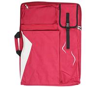 XGOUGUAAU Painting Backpack Sketch Drawing Board Bag, Oxford Cloth Art Supply Backpack with Reinforced Straps and Metal Zippers, for Artists, Students, and Outdoor (Red)