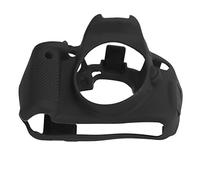 XGOUGUAAU Silicone Protective Housing Case for 600D Camera, Wireless Silicone Camera Skin with Accurate Cutouts, Durable Soft Body Frame Shell Cover for Canon 600D 650D (Black)
