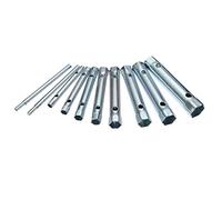 XGQDPAOO 6pcs/10pcs Tubular Box Spanner Set Tube Spanner Wrench Metric Socket Set Repair Hand Tools, No.02