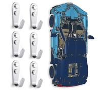 XGREPACK Goods Wall Mount Hook for Lego 42083 Technic Bugatti Chiron (42083 Wall Hook)