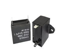 XGTEAHHC 5 PCS Cbb61 1uf Fan Motor Start Capacitor Ac 450v Air Conditioner Parts Rectangle Shaped Capacitor Home Appliance Accessories