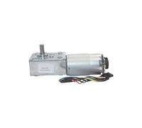 XGTEAHHC 5840-555 Strong Torque Adjustable Speed Turbo Worm Speed Reduction Gear Motor Code Disk with Hall Sensor Encoder Geared Motor