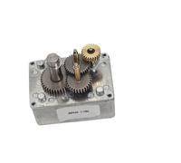 XGTEAHHC A5840 Worm Gear Box Reducer Right Angle Geared Box Reductor for Dc Geared Motor Part 8mm Od Shaft