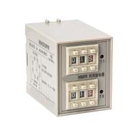 XGTEAHHC Back and Forth Cycle Digital Dual Time Reversible Intermittent Power Outage Time Relay Hhs5pr Ac380v Ac220v Dc24v