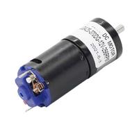 XGTEAHHC High Torque Geared Reduction Motor 12v 25mm Gearbox Speed down Higher Rpm 370 Electric Pmdc Motor 4mm D-Type Shaft Jga25-370dg