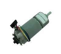 XGTEAHHC Jgb37-555b High Torque 555 Brushed Encoder Reduction Motor with Off-Set Shaft 6mm 12v 24v Dc Gear Encoder Motor 11ppr Jgb37-55b