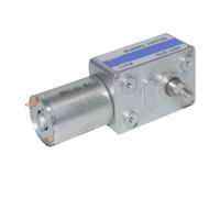 XGTEAHHC Self Locking Motor Jgy370-4632 Worm Right Angle Reduction Motor Square Reduction Gearbox 6v12v24v Dc