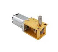 XGTEAHHC Self Locking Worm Gear 1218-N20 Miniature DC Reduction Gear Motor 12V Low-speed Single Shaft Dual Shaft Motor