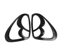 Xgupxuc Car Rear Tail Light For Mitsubishi L200 For Triton 2006-2014 ABS Chrome Black Tail Light Cover Accessories Rear Lamp Hood Pick Up Car Parts Car LED Tail Light(BLACK 1 Pair)