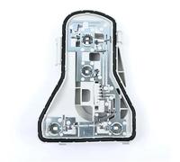 Xgupxuc Car Rear Tail Light For VW For Polo 2006 2007 2008 2009 2010 Auto Left Right Rear Taillight Tail Lamp Light Circuit Board Bulb Holder Lamp Car LED Tail Light(Right No bulb)