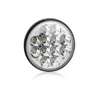 Xgupxuc Motorcycle Head Lamp 5.75″ Round LED Headlight For Motorcycle 5-3/4 Inch Moto Light With White/Amber DRL+ Start-up Gradient Welcome Halo(1001)