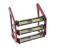 Xgupxuc Motorcycle Head Lamp For Grom For MSX 125SF For Ducati For Venom For MSX125 Motorcycle Headlight Headlamp Light Waterproof Front Fork Light Lamp With Bracket Headlight(18W Flood red)