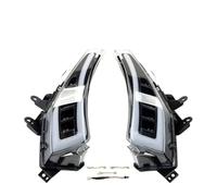 Xgupxuc Motorcycle Head Lamp For Tmax530 For T-Max530 2012-2016 Tmax 530 Xp530 Led Turn Signal Light Rear Tail Brake Light Turn Signal Taillight E-MARK Headlight(CLEAR FRONT LIGHT)