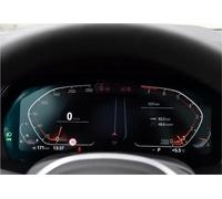 Xgupxuc Screen Protector Tempered Glass Protective Film For BMW For X5 For X6 For X7 G05 G06 G07 2019 2020 Car Navigation Screen Protector Instrument Dashboard Protective Film(Dashboard A)