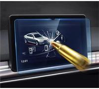 Xgupxuc Screen Protector Tempered Glass Screen Protective Film For A4 B9 S4 For A5 S5 For Q5 2016 2017 2018 2019 Car Navigation LCD Film Anti-scratch Film Protective Film(185x110mm)