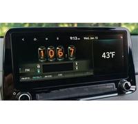 Xgupxuc Screen Protector Tempered Glass Screen Protector For Hyundai For KONA For Kauai 2021 10.25 Car Infotainment Radio GPS Console Navigation Protective Film