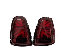 Xgupxuc Union Jack LED Tail Lights Assembly Rear Reverse Fog Plug And Play For Mini For Cooper R56 R57 R58 R59 2007-2013 Rear light(2PCS Red)