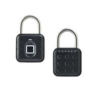 XGUZRVGNV Electronic Lock Tuya Bluetooth Fingerprint Padlock Digital Luggage Lock APP Temporary Password Remotely IP67 Decompression Toys(Tuya Fingerprint)
