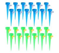 Xgvzs 24 PCS Automatic Plant Watering Spike Plant Watering Can with Slow Release Control for Garden Home Indoor Outdoor