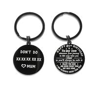 Xgvzs1 PCS 21st Birthday Gifts for Son Accessories Age 21 Boy Birthday Key Ring for 21st Special Decorations Presents