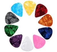 Xgvzs50 PCS Guitar Picks Guitar Plectrums 0.5mm Thick Colorful for Your Electric Acoustic Electric Musical Instrument