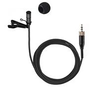 XGWTH Lavalier Microphone Omnidirectional Condenser Lapel Mic Compatible with Sennheiser Wireless System Transmitter Bodypack 3.5mm Stereo Female Screw Plug with Clip & Cap