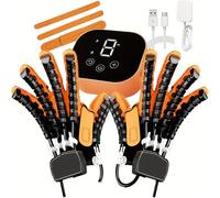 XGXHIN Rehabilitation Gloves for Stroke Hemiplegia Patients with 3 Modes, Help exercise hand function trainer, Finger Straightening Brace Protector