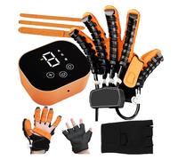 XGXHIN Stroke Recovery Robotic Gloves, Adjustable Finger Rehab Trainer for Hemiplegia, Arthritis, Right and Left Hand