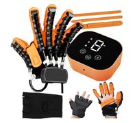 XGXHIN Stroke Recovery Robotic Gloves, Adjustable Finger Rehab Trainer for Hemiplegia, Arthritis, Right and Left Hand