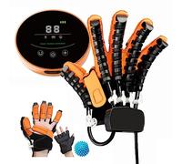XGXHIN Upgrade Electric Rehabilitation Robot Gloves, Hemiplegic Stroke Hand Stiffness Trainer Device, for Patients with Hand Dysfunction Finger Orthosis