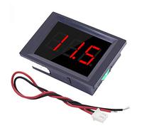XH-B115 High Low Voltage Alarm Digital Voltage Meter DC 4-50V Upper and Lower Limit Alarm Real-time Display Current (Black-Red word)
