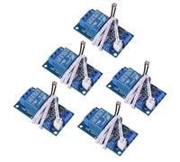 XH-M131 Photoresistor Relay Module, DC 12V 10A Light Control Switch Photoresistor Relay Module Detection Sensor Brightness Automatic Control Module with Cable 5pcs
