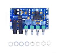XH-M173 Karaoke Sound Effect Mixer Board Equipped with PT2399 IC Dual 12V AC Power Input and Full Analog Control Knobs