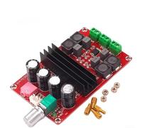 XH M190 for tpa3116d2 Digital Audio Board 100W Dual Channel for amplifier Module 12-24V DC Power Supply for DIY Speaker Sound System Home Setup Red